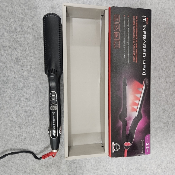 TI Infrared 450 Titanium Flat Iron - Picture 4 of 8